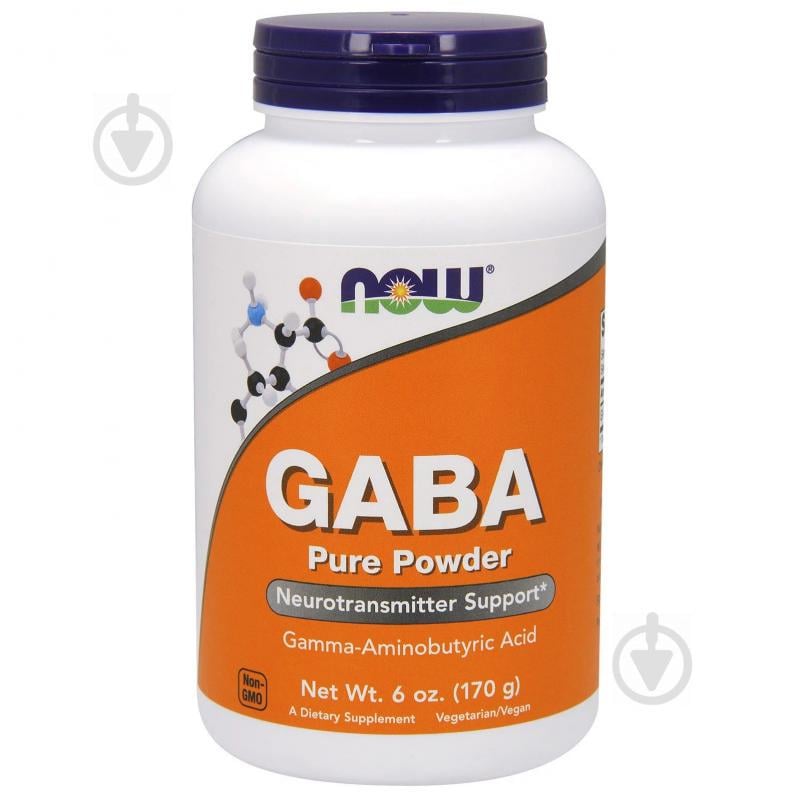 GABA (Гамма-Аминомасляная Кислота), Now Foods, Порошок, 170 гр GABA (Гамма-Аминомасляная Кислота), Now Foods, Порошок, 170 гр