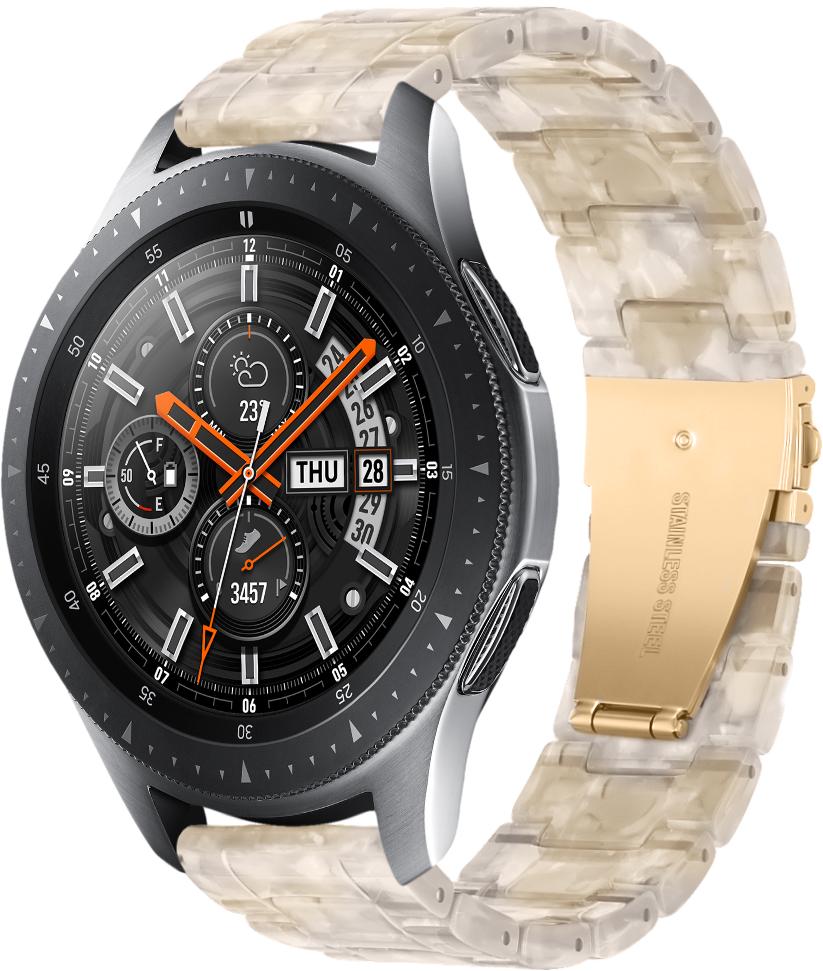Ремешок из Cмолы Resin для Galaxy Watch 42 мм Cream (28799-6E)