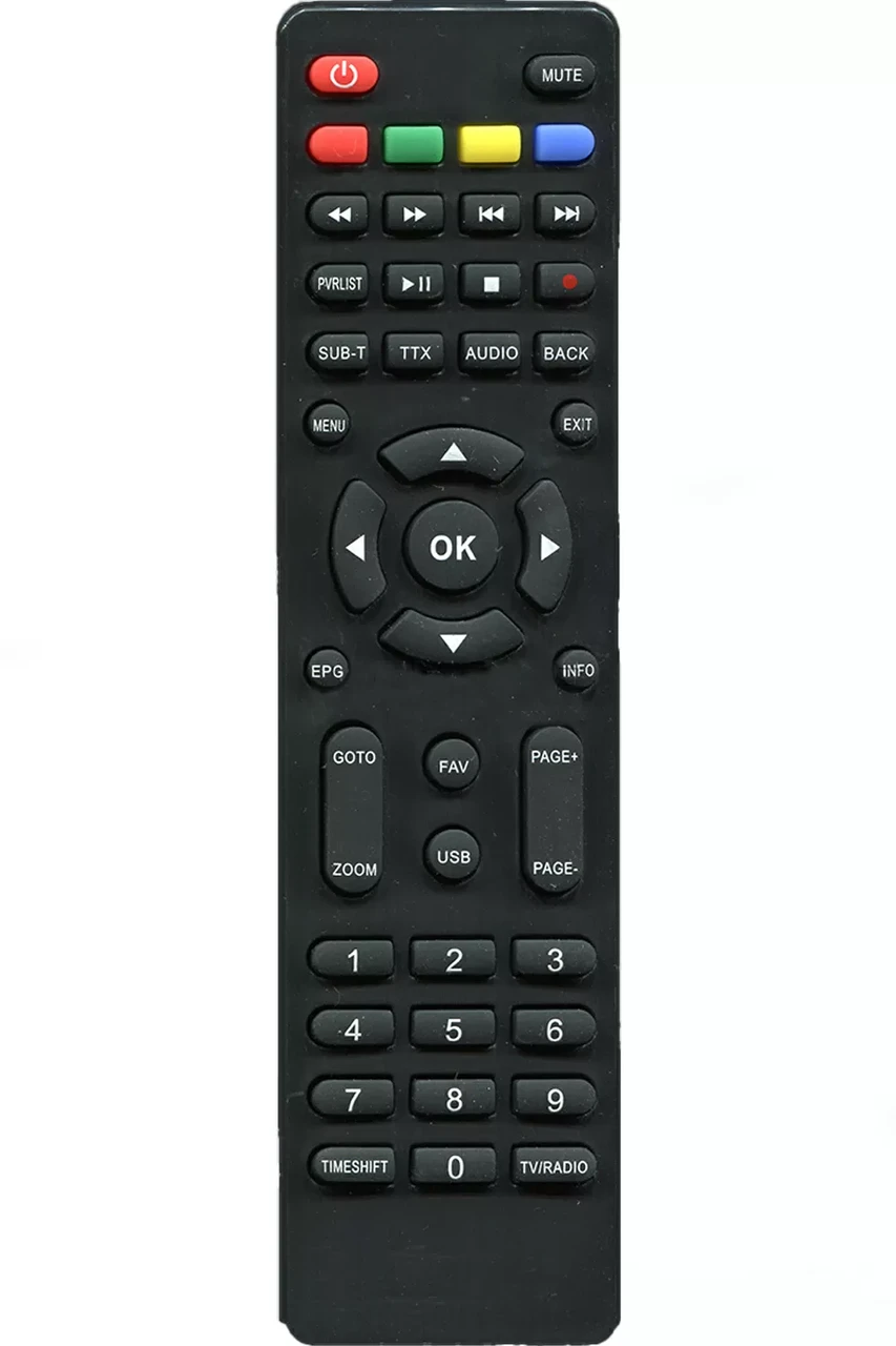Пульт для DVB-T2 тюнера Euro Sky ES-18