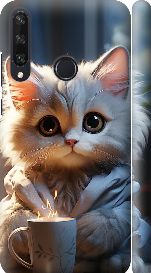 Чехол на Huawei Y6p White cat (5646m-1952-42517) Чехол на Huawei Y6p White cat (5646m-1952-42517)