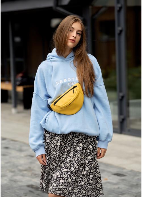 Поясная женская сумка Sambag экокожа/водостойкая Желтый (2618898495) - фото 7 Поясная женская сумка Sambag экокожа/водостойкая Желтый (2618898495) - фото 7