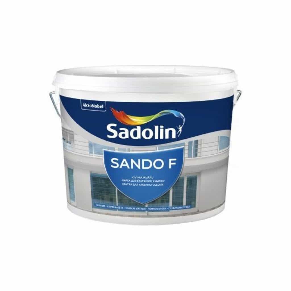 Краска фасадная Sadolin Sando F для бетона 9,3 л (180-3127-3559) Краска фасадная Sadolin Sando F для бетона 9,3 л (180-3127-3559)
