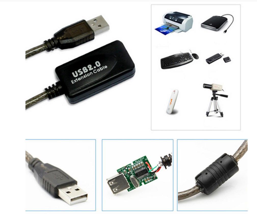 Подовжувач активний Ewell USB 2.0 25 м (EW489) - фото 3 Подовжувач активний Ewell USB 2.0 25 м (EW489) - фото 3