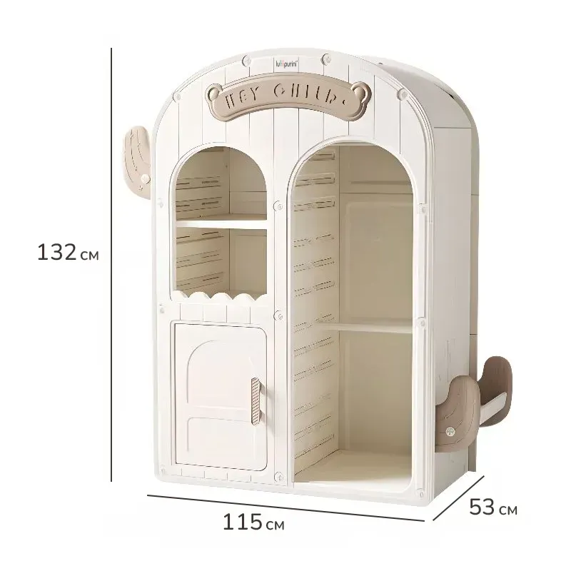 Органайзер в детскую Lumpurini Agostino для одежды и вещей с полочками (YYW659) - фото 2 Органайзер в детскую Lumpurini Agostino для одежды и вещей с полочками (YYW659) - фото 2