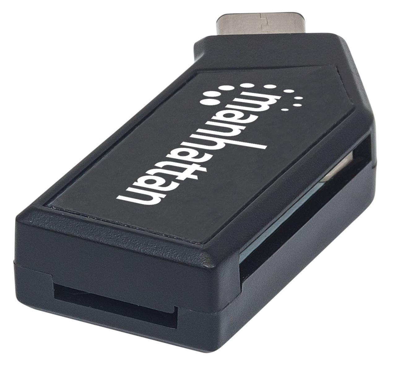 Кардридер Manhattan 102001 USB Type-C-OTG micro-SD (944042080)