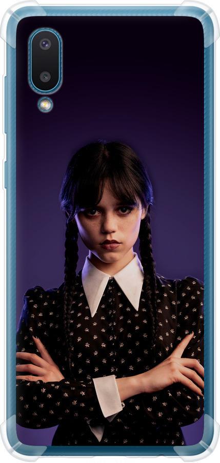 Чехол на Samsung Galaxy A02 A022G Wednesday v3 (5517sp-2260-42517)