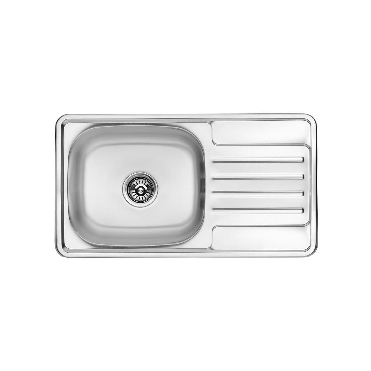 Мойка для кухни Kroner KRP Satin 7642 0,8 мм
