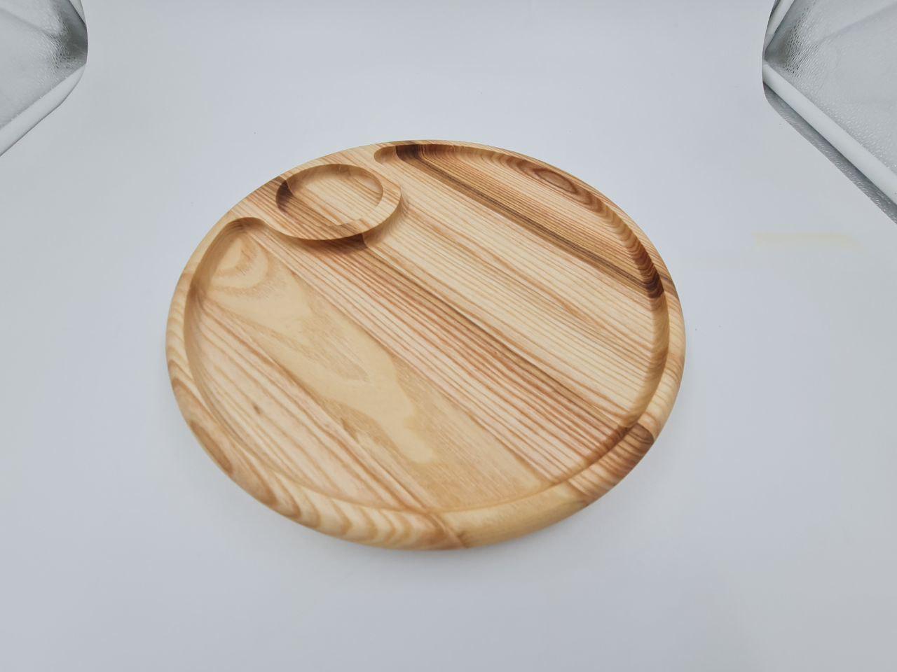 Менажниця з відділеннями для закусок d 30 см (IN31) - фото 3 Менажниця з відділеннями для закусок d 30 см (IN31) - фото 3