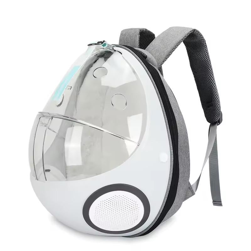 Рюкзак-лежанка для домашних питомцев CosmoPet CP-29 44x35x32 см White (3_06101)