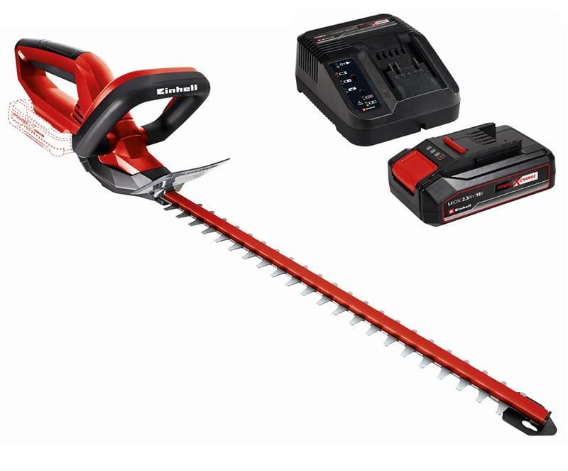 Кущоріз акумуляторний Einhell GC-CH 1846 Li Kit довжина різу 46 см Червоний (3410642K)