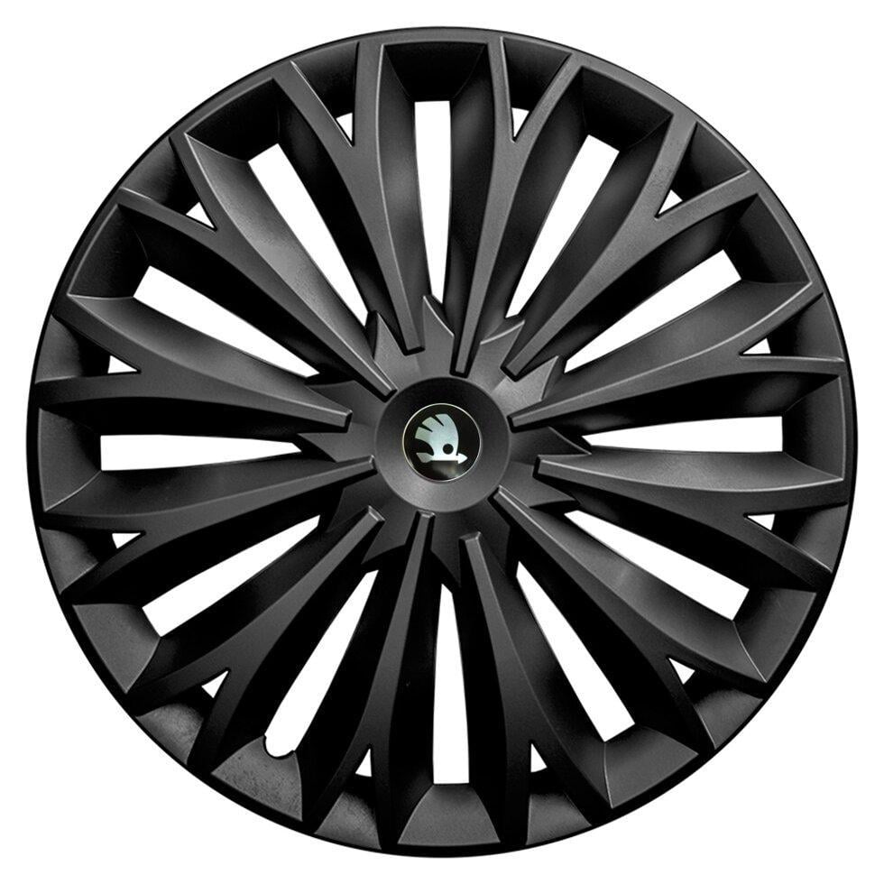 Комплект колпаков JAWOPLAST Sigma R15 для Skoda 4 шт. Black (28434646)