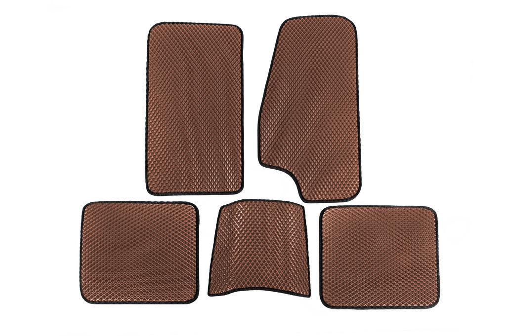 Коврики EVA V-2 Digital Designs для Jeep Cherokee XJ 1984-2001 гг. этилвинилацетат Коричневый
