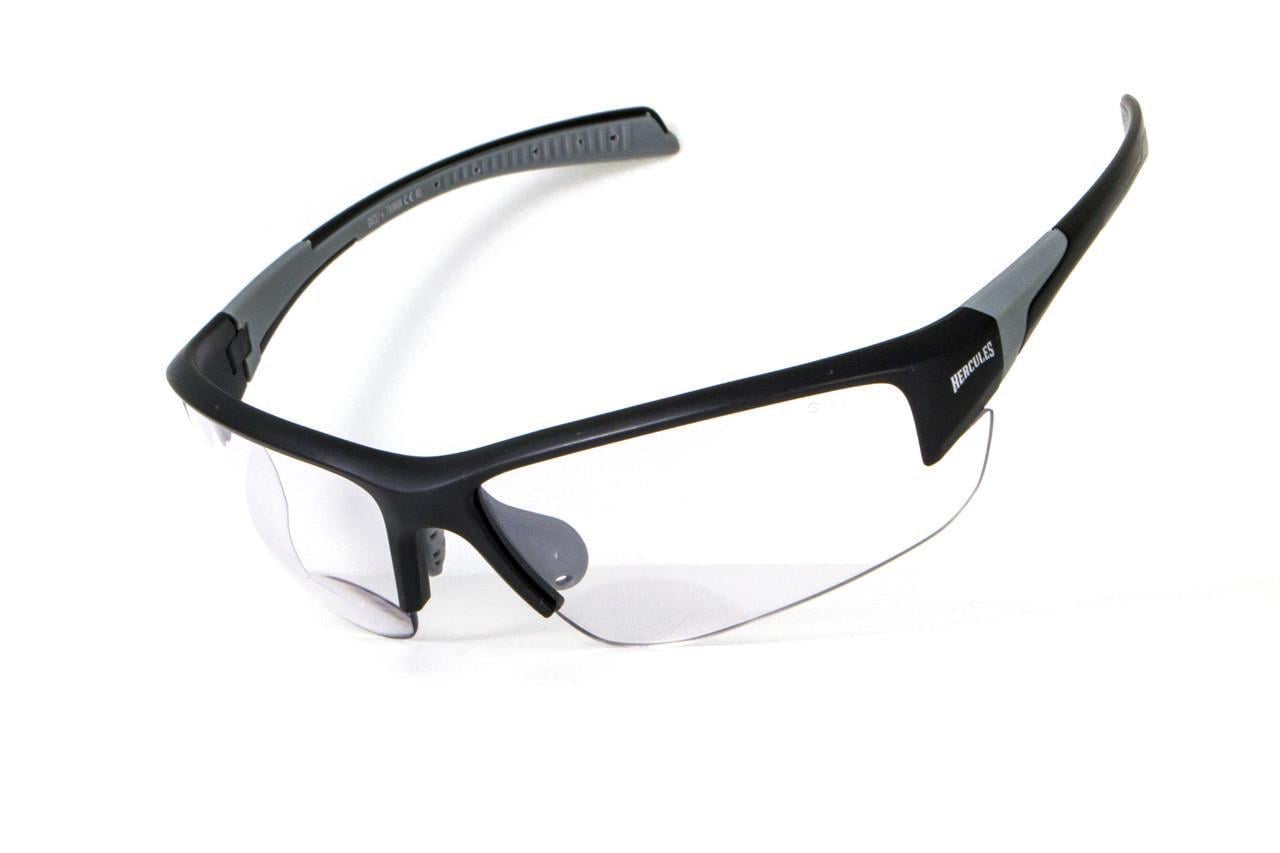 Очки защитные Global Vision Hercules-7 Bifocal +2,5 бифокальные фотохромные Прозрачный
