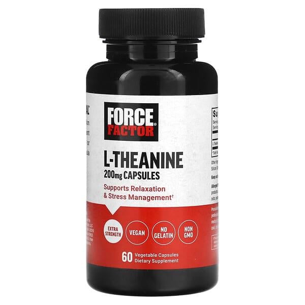 Теанин Force Factor L-Theanine 200 мг 60 капс. (1586)