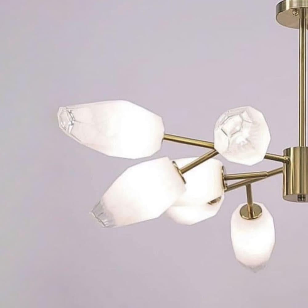 Люстра на 9 плафонів геометричної форми Ø 110 см (H 827/9) - фото 3 Люстра на 9 плафонів геометричної форми Ø 110 см (H 827/9) - фото 3