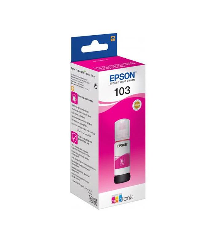 Чернила EPSON 103 L31XX C13T00S34A 65 мл Magenta (C13T00S34A)