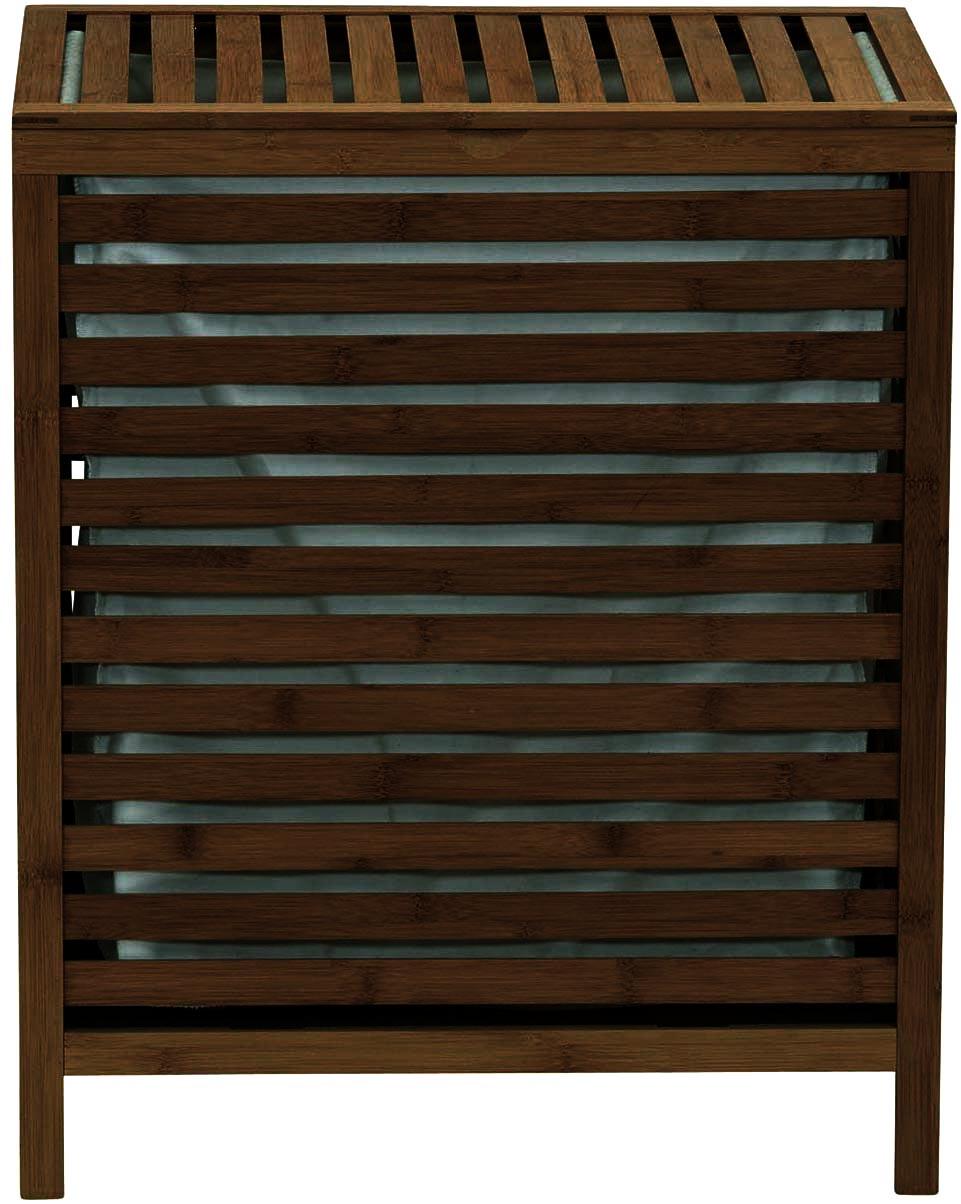 Корзина для белья из дерева Бурирам Капучино (КЗБ-000609)