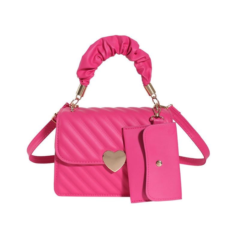 Женская сумка 6892 кросс-боди Розовый (18243058)
