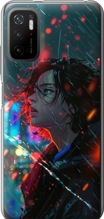 Чехол на Xiaomi Poco M3 Pro Ночные огни (6096t-2369-42517)