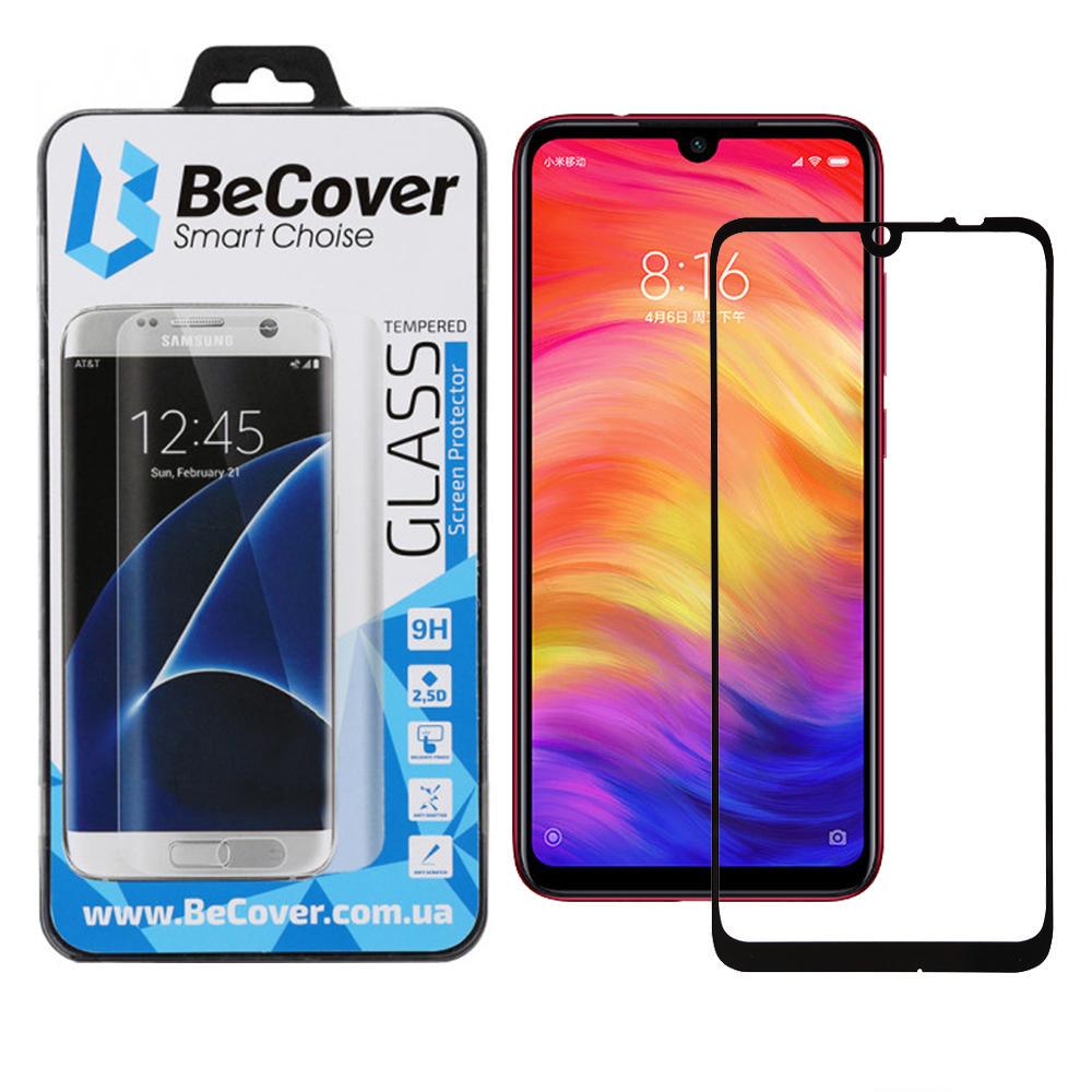 Защитное стекло BeCover для Xiaomi Redmi Note 7 Black (703189) - фото 6