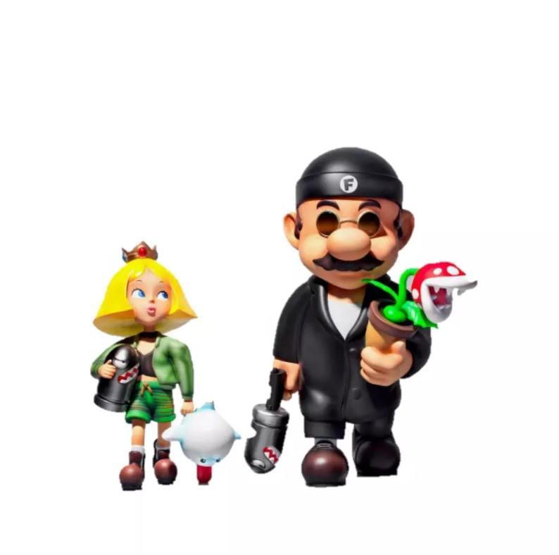 Набор фигурок Super Mario Леон Идеальный Убийца и Матильда 2 шт.14 см (13059098) - фото 1 Набор фигурок Super Mario Леон Идеальный Убийца и Матильда 2 шт.14 см (13059098) - фото 1