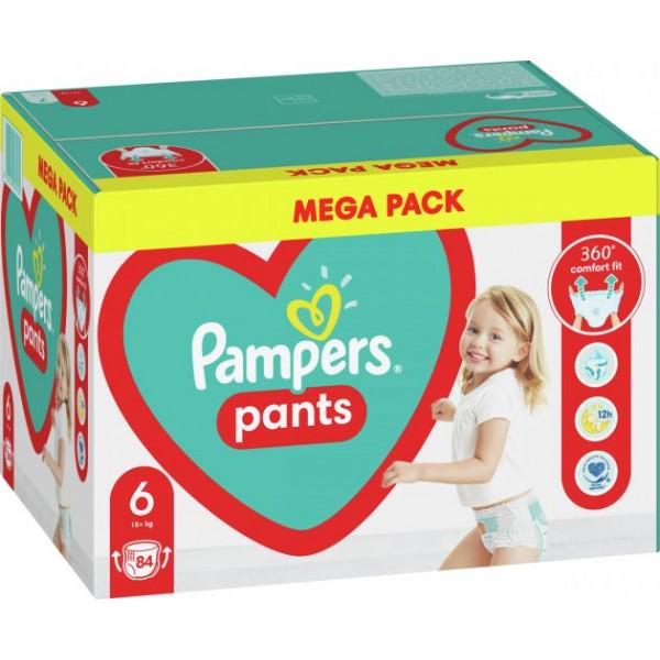 Подгузники-трусики Pampers Pants р. 6 15+ кг 84 шт. - фото 1