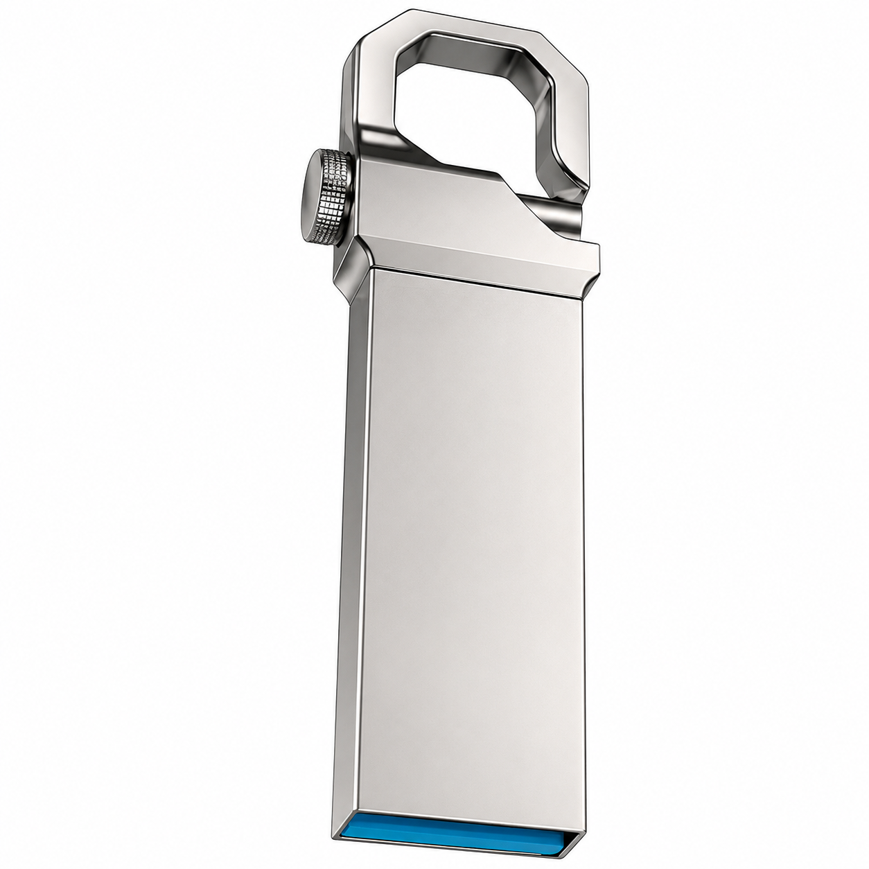 Флеш-память USB металлическая 64 Гб (35556693)