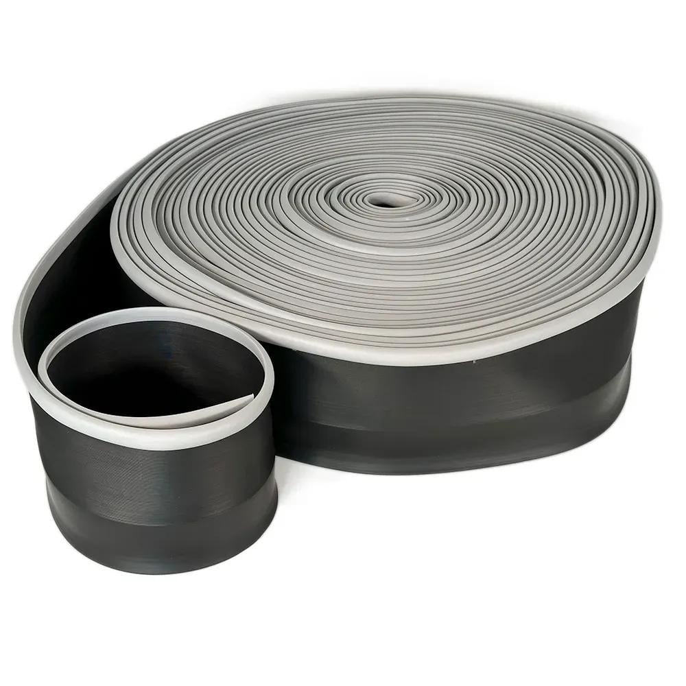 Плинтус PS-100 мм 25 метров Серый (31609154)