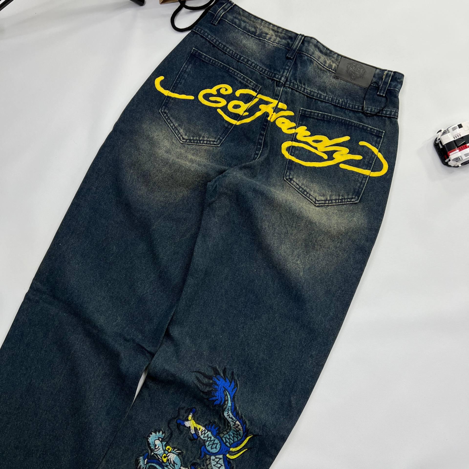 Джинси Ed Hardy Дракон XL (30296459) - фото 3 Джинси Ed Hardy Дракон XL (30296459) - фото 3