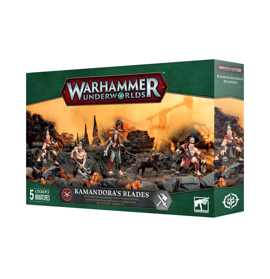 Набор из миниатюр Games Workshop Warhammer Underworlds. Kamandora's Blades (34-008)