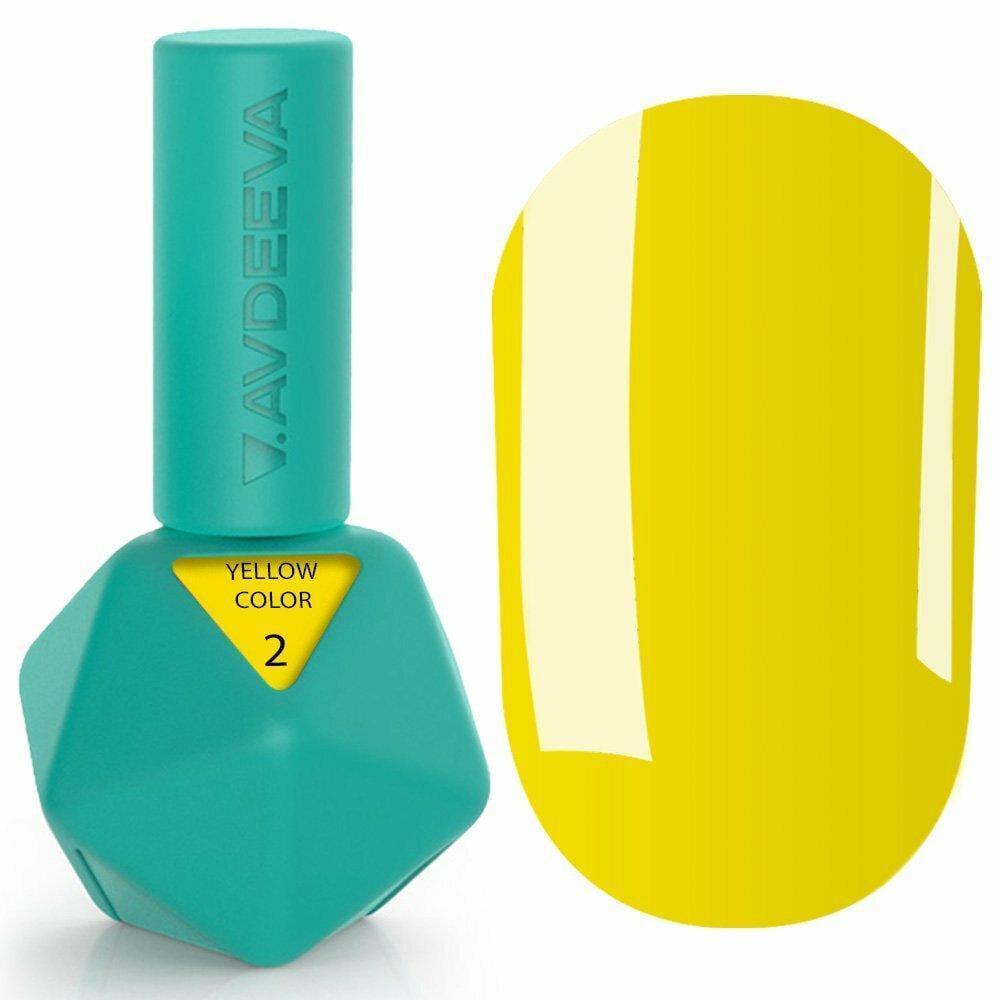 Гель-лак Victoria Avdeeva Yellow Color №02 12 мл
