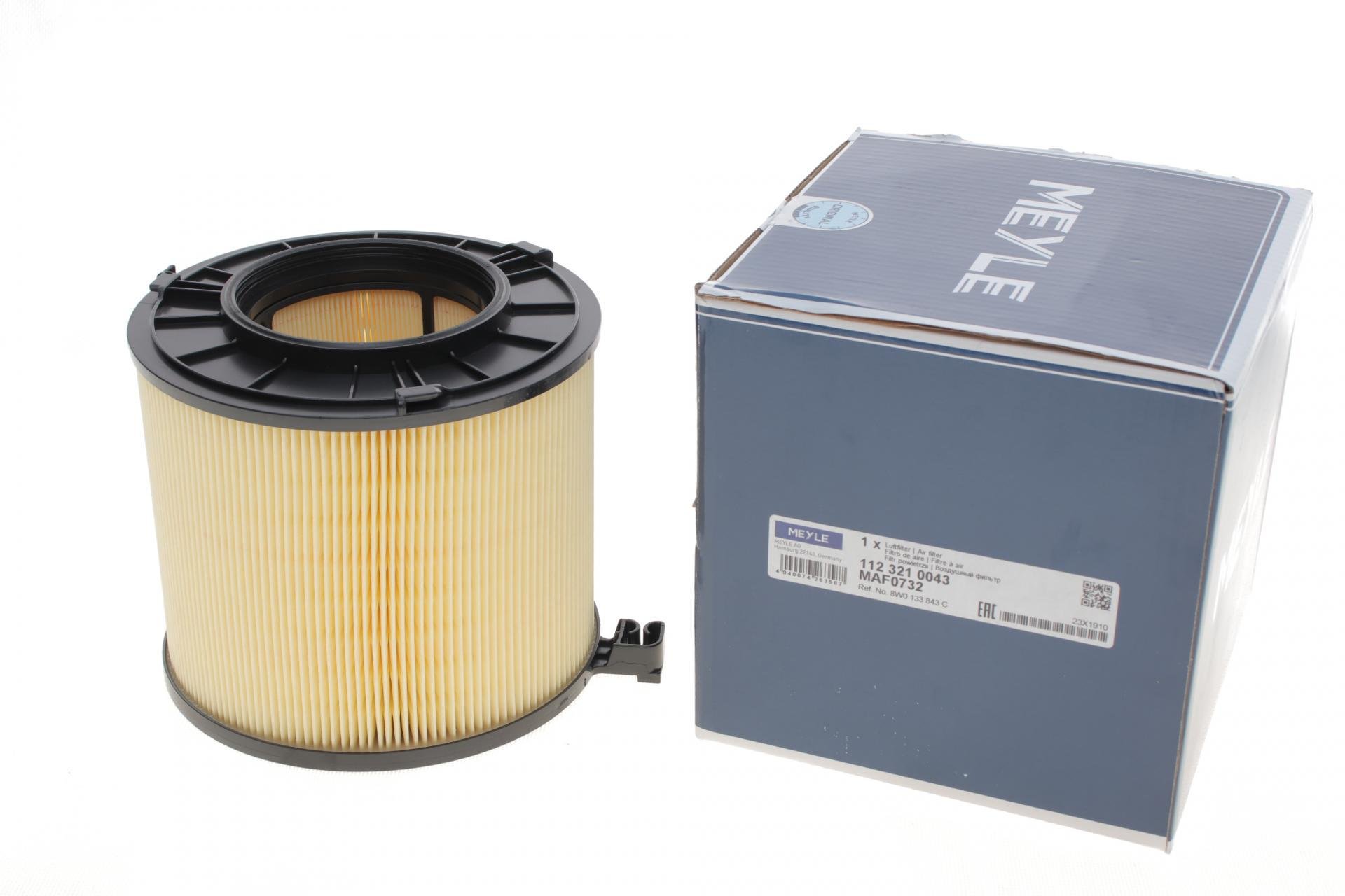 Фильтр воздушный Meyle для Audi A4/A5/Q5 2,0 TFSI 15- (112 321 0043)