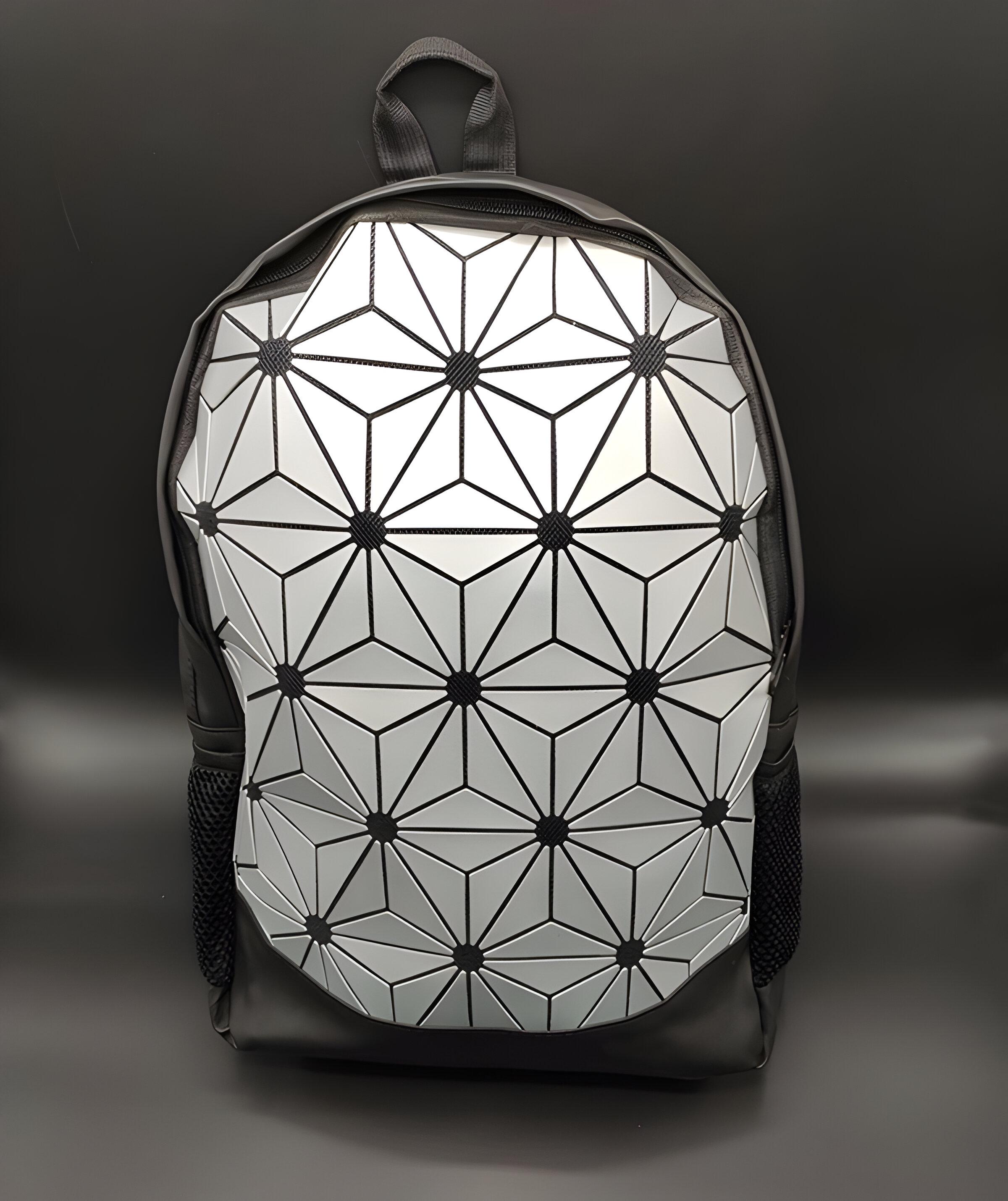 Рюкзак городской с матовым покрытием 43х30х14 см Белый (7832) - фото 3