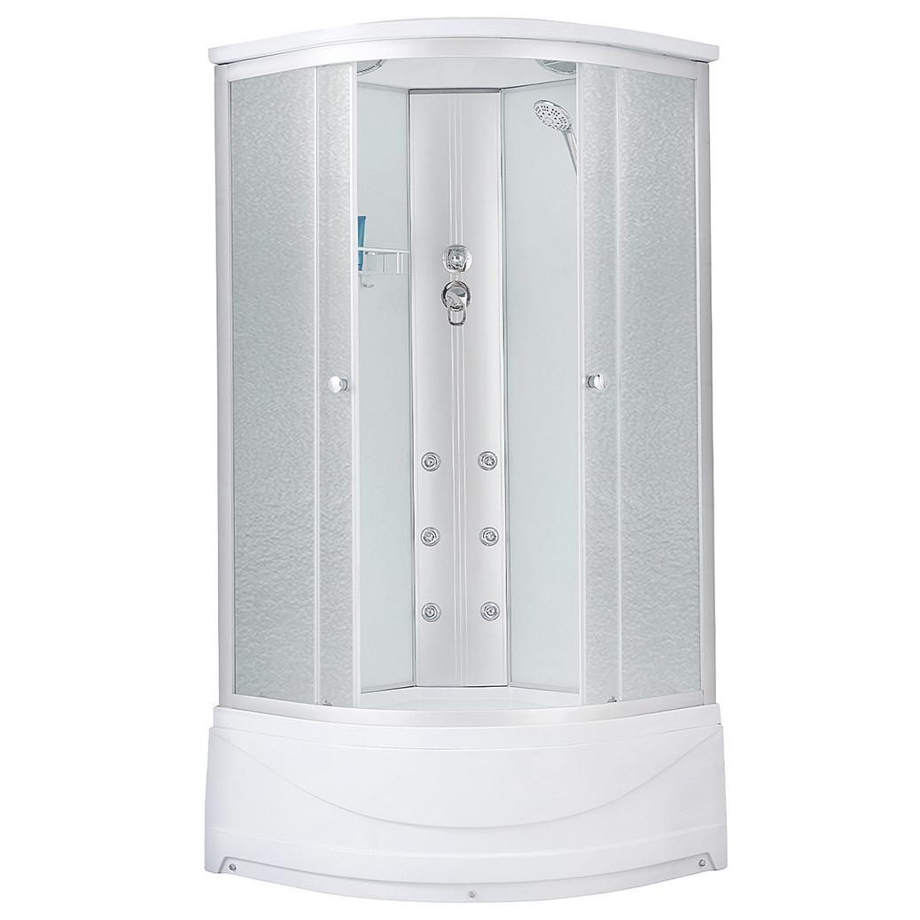 Гідромасажний бокс Kroner KRP Armada-WD.C.T.F. CV031575 90x90x220 см Сатин (194329)