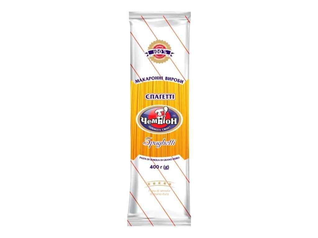 Макаронні вироби Чемпіон Спагетті Premium 400 г (974525)