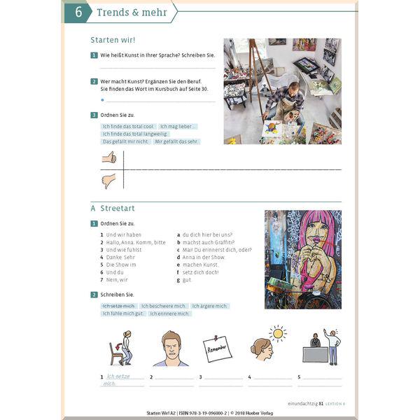 Книга Sinem Scheuerer/Rolf Brüseke "Starten wir! A2 Arbeitsbuch" (ISBN:9783190960002) - фото 3 Книга Sinem Scheuerer/Rolf Brüseke "Starten wir! A2 Arbeitsbuch" (ISBN:9783190960002) - фото 3