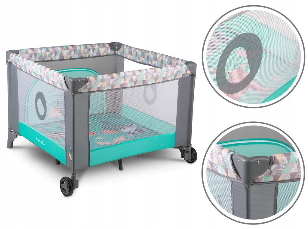 Манеж Lionelo Sofie Turquoise Scandi - фото 6 Манеж Lionelo Sofie Turquoise Scandi - фото 6