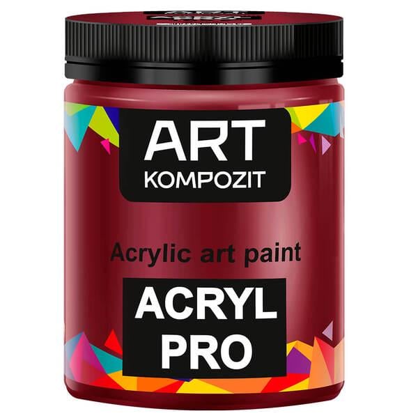 Акриловая краска ART Kompozit 165 430 мл Бордовый (KT165) - фото 1