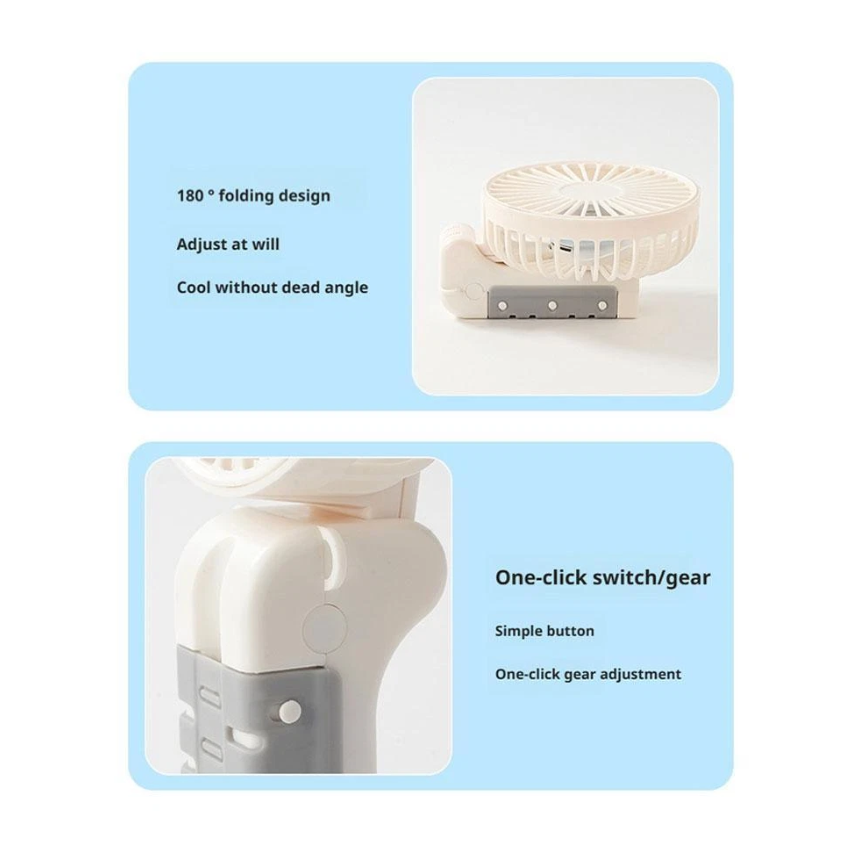 Вентилятор компактний міні XPRO Mini Fan (45897-_162) - фото 2 Вентилятор компактний міні XPRO Mini Fan (45897-_162) - фото 2