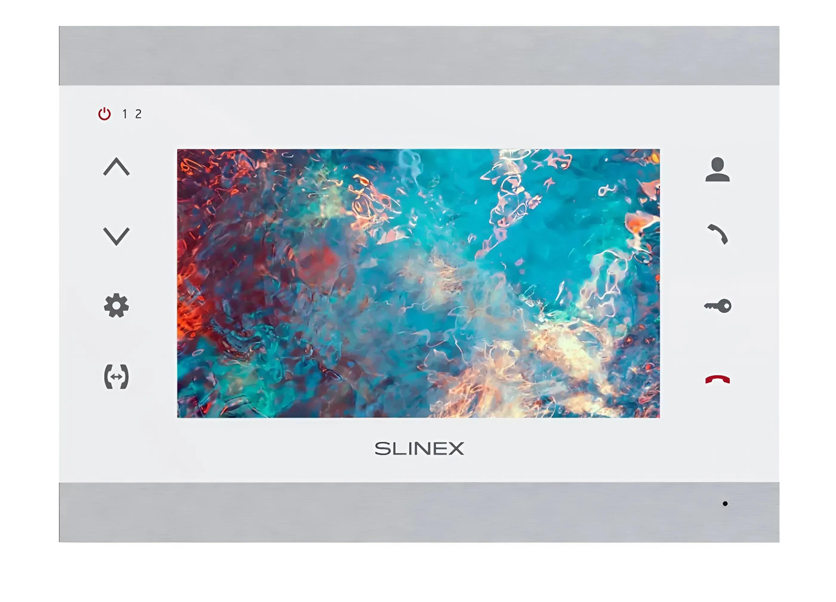 Видеодомофон Slinex SL-07N 7" IPS 16:9 1024x600 Wi-Fi Silver/White (99-00012642)