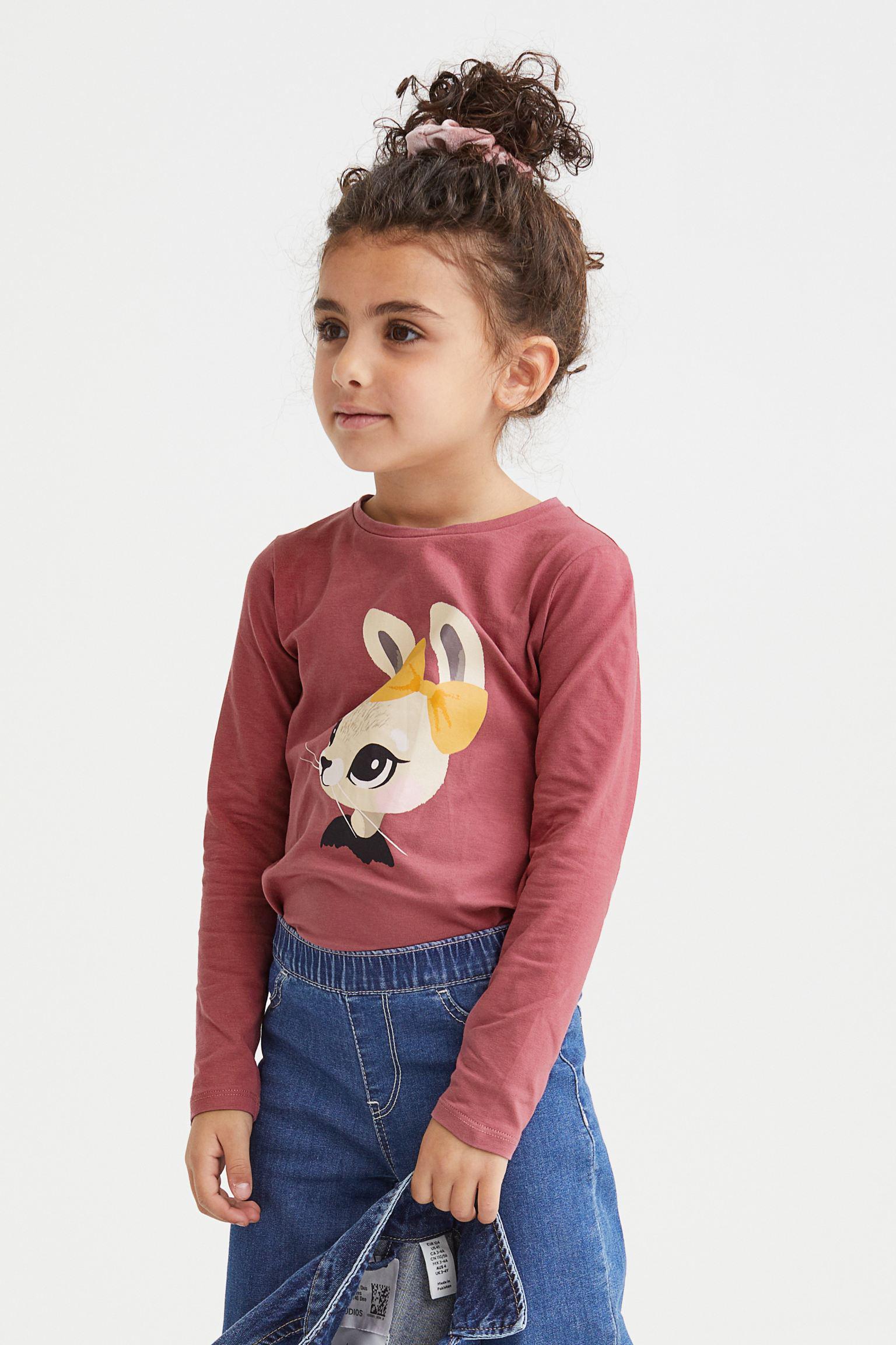 Реглан детский для девочки H&M 110 см-116 (0922700039) - фото 1 Реглан детский для девочки H&M 110 см-116 (0922700039) - фото 1