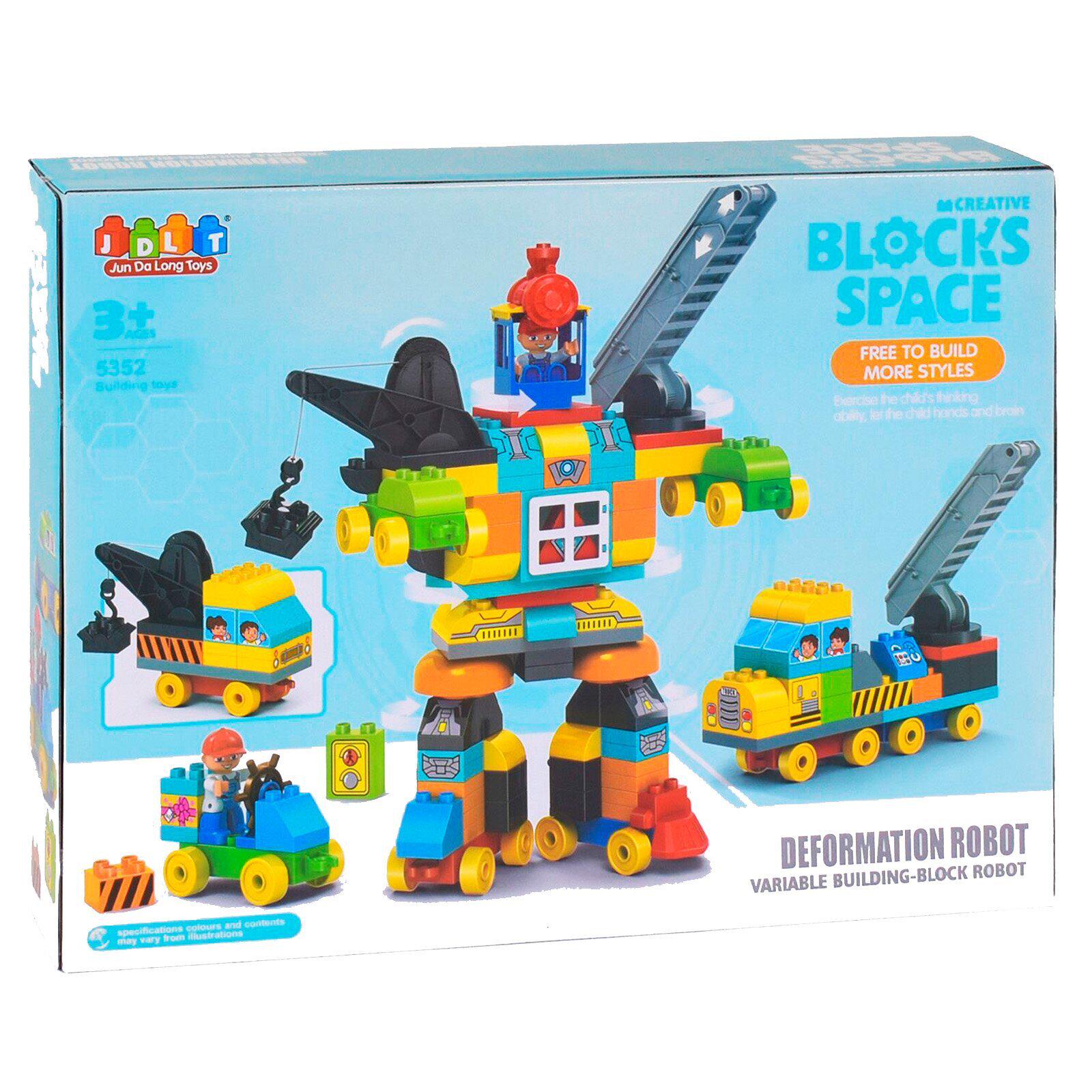 Конструктор JDLT 132 деталей Разноцветный (6968703264942)