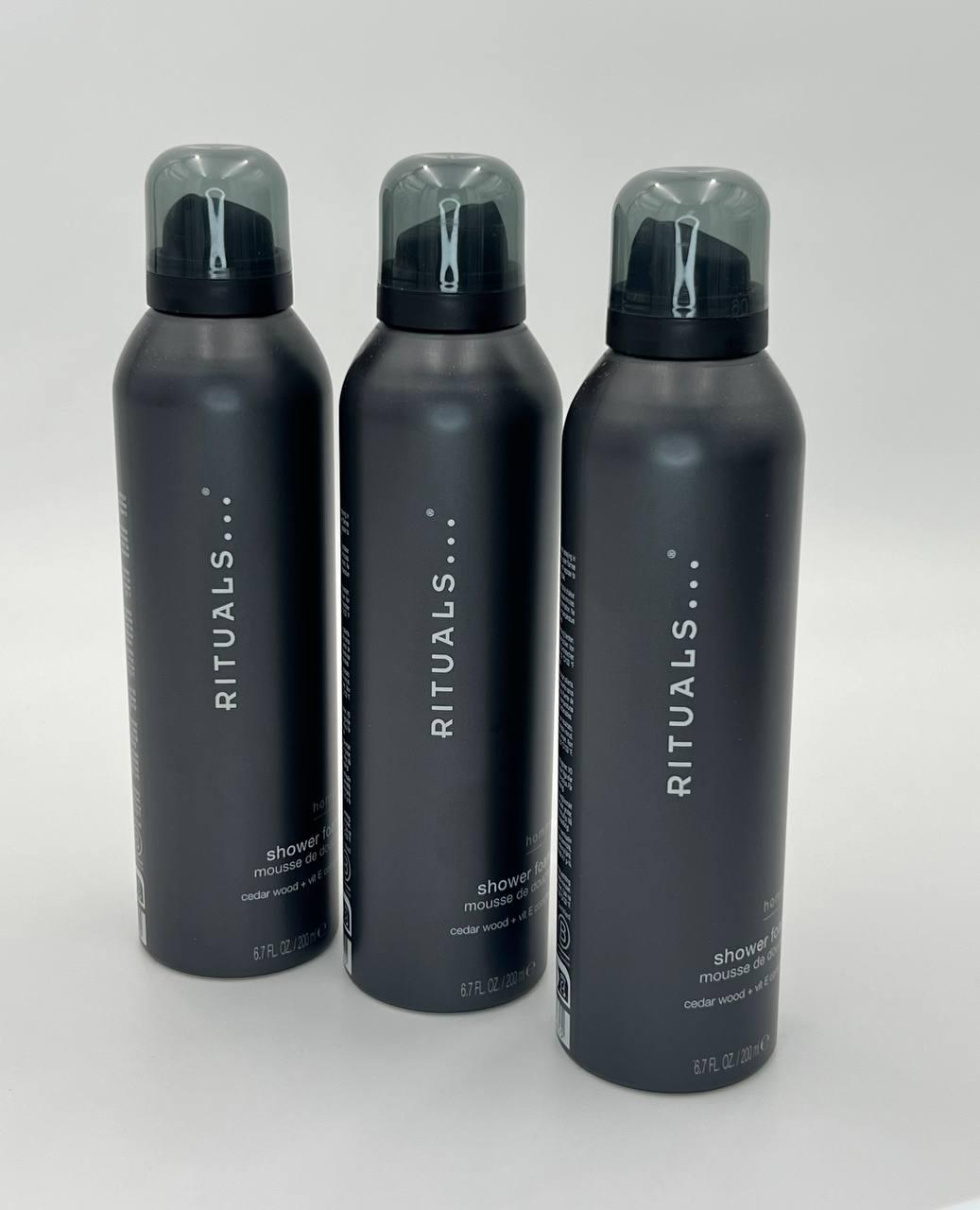 Гель-пена для душа RITUALS Homme Foaming Shower Gel Cedar Wood Vit-E Complex (tun5) - фото 2 Гель-пена для душа RITUALS Homme Foaming Shower Gel Cedar Wood Vit-E Complex (tun5) - фото 2