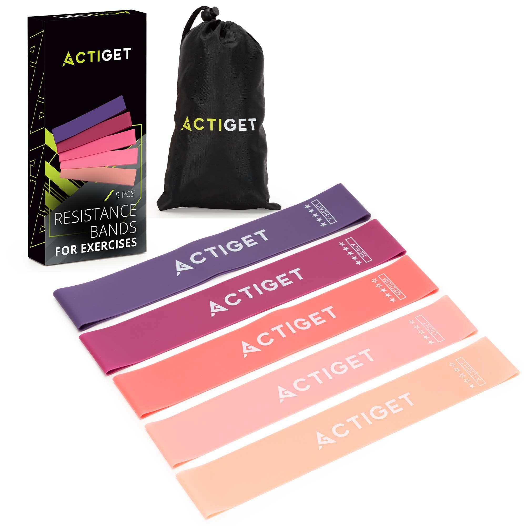 Резинки для фитнеса Actiget Mini Power Band ACT0105 5 шт. 1-20 кг (5842)