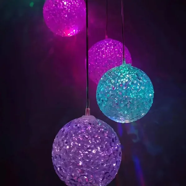 Світильник на сонячній батареї водонепроникний підвісний (Y01769-1) - фото 3