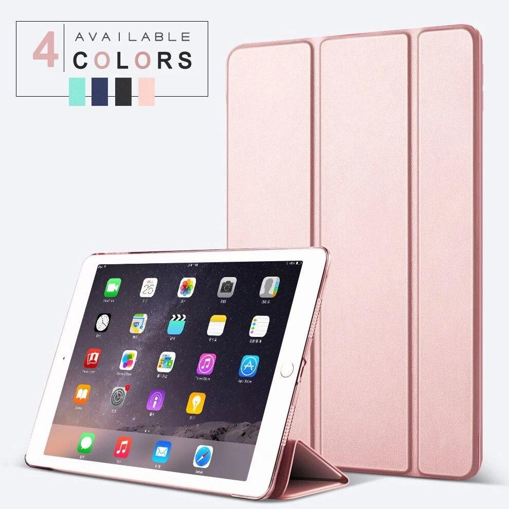 Чохол для iPad Air 1/2/iPad 5/6 9,7" з трискладовою підставкою та авто/пробудженням Рожевий (1837796998) - фото 2