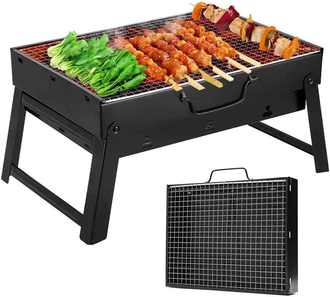 Мангал портативный BBQ складной 60х22х32 см Черный (MA533) - фото 5 Мангал портативный BBQ складной 60х22х32 см Черный (MA533) - фото 5