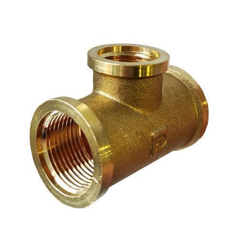 Трійник редукційний ВВВ FADO Srl 3/4"x1/2"x3/4" латунь (TK-T04B)