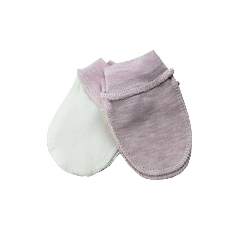 Дряпки набір Bebeke 191064P 56-68 см 2 пари Білий/Рожевий