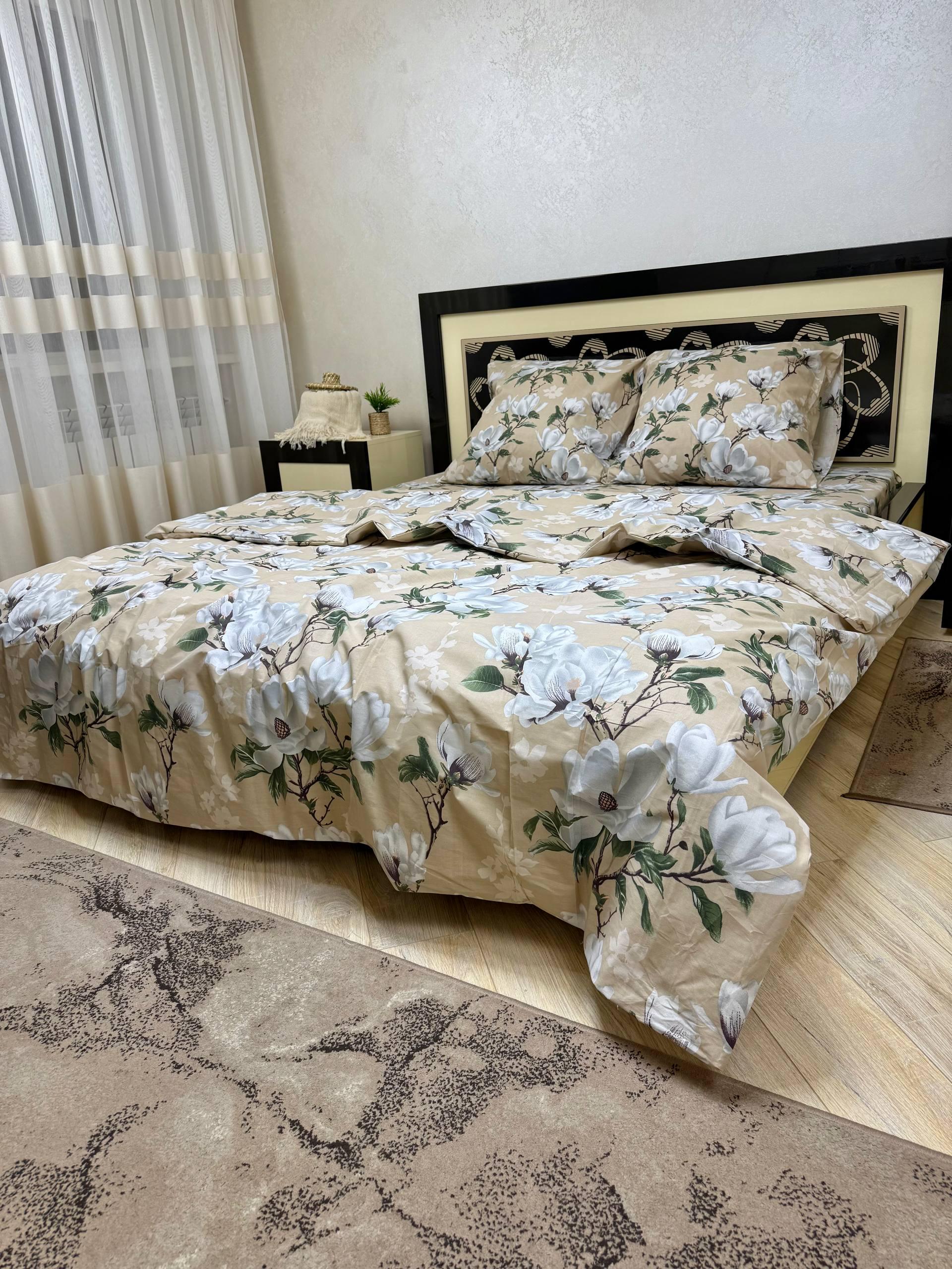 Постельное белье Купава бязь полуторный Бежевый (34522121)